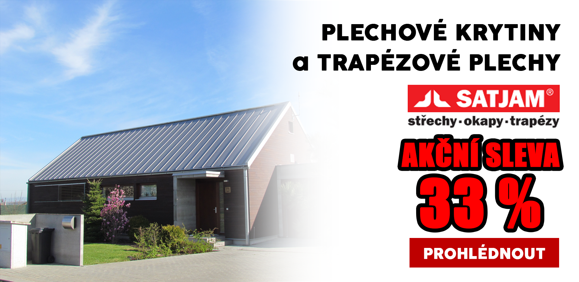 Plechové krytiny Satjam