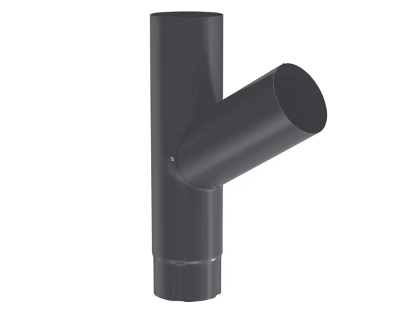 Barevné napojení svodu GUTTA 100 mm šedá RAL 7016 (1)
