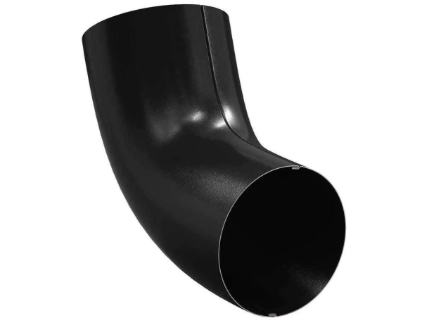 Barevné okapové koleno GUTTA 90 mm černá RAL 9005 (1)