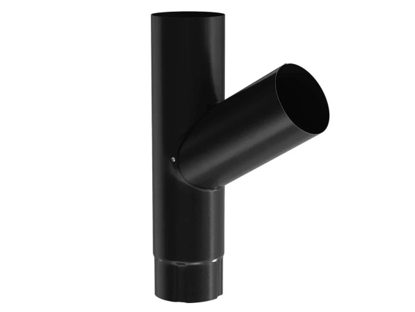 Barevné napojení svodu GUTTA 100 mm černá RAL 9005 (1)