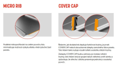 Střešní plechový panel LAMBDA M (4)