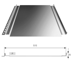 Střešní plechový panel LAMBDA P (2)