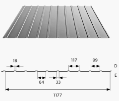 Trapézový plech T7 (2)