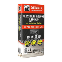 Flexibilní gelové lepidlo na obklady a dlažbu ULTRA FLEX C2TE S1