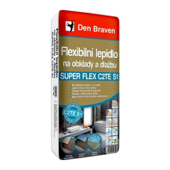 Flexibilní lepidlo na obklady a dlažbu SUPER FLEX C2TE S1